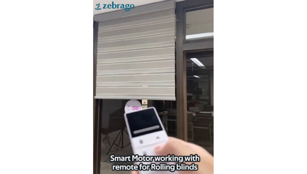 Smart Motor working with remote for Rolling blinds