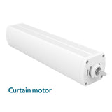 DIY smart home motorized curtain track kit including curtain motor, curtain rail, remote control & accessories