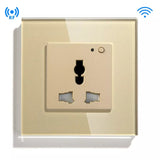 Smart home 13A Tuya wifi remote control Multi function smart socket universal socket voice control