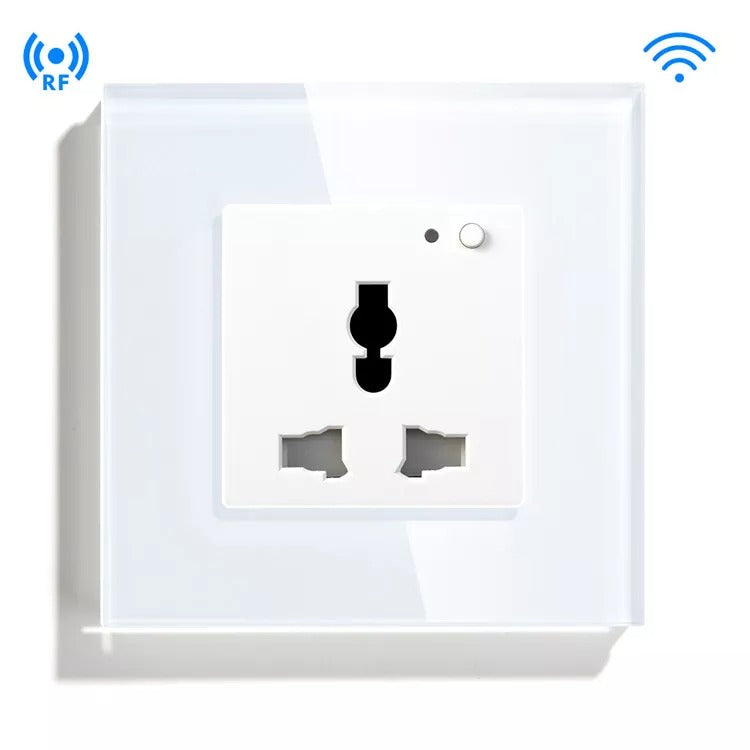 Smart home 13A Tuya wifi remote control Multi function smart socket universal socket voice control