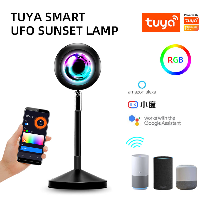 Tuya Smart WiFi UFO Sunset Ambient Lamp